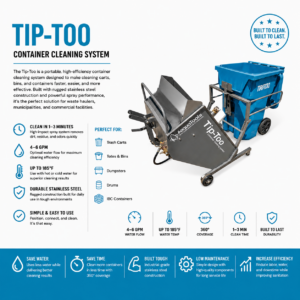 TipToo Container Cleaning System