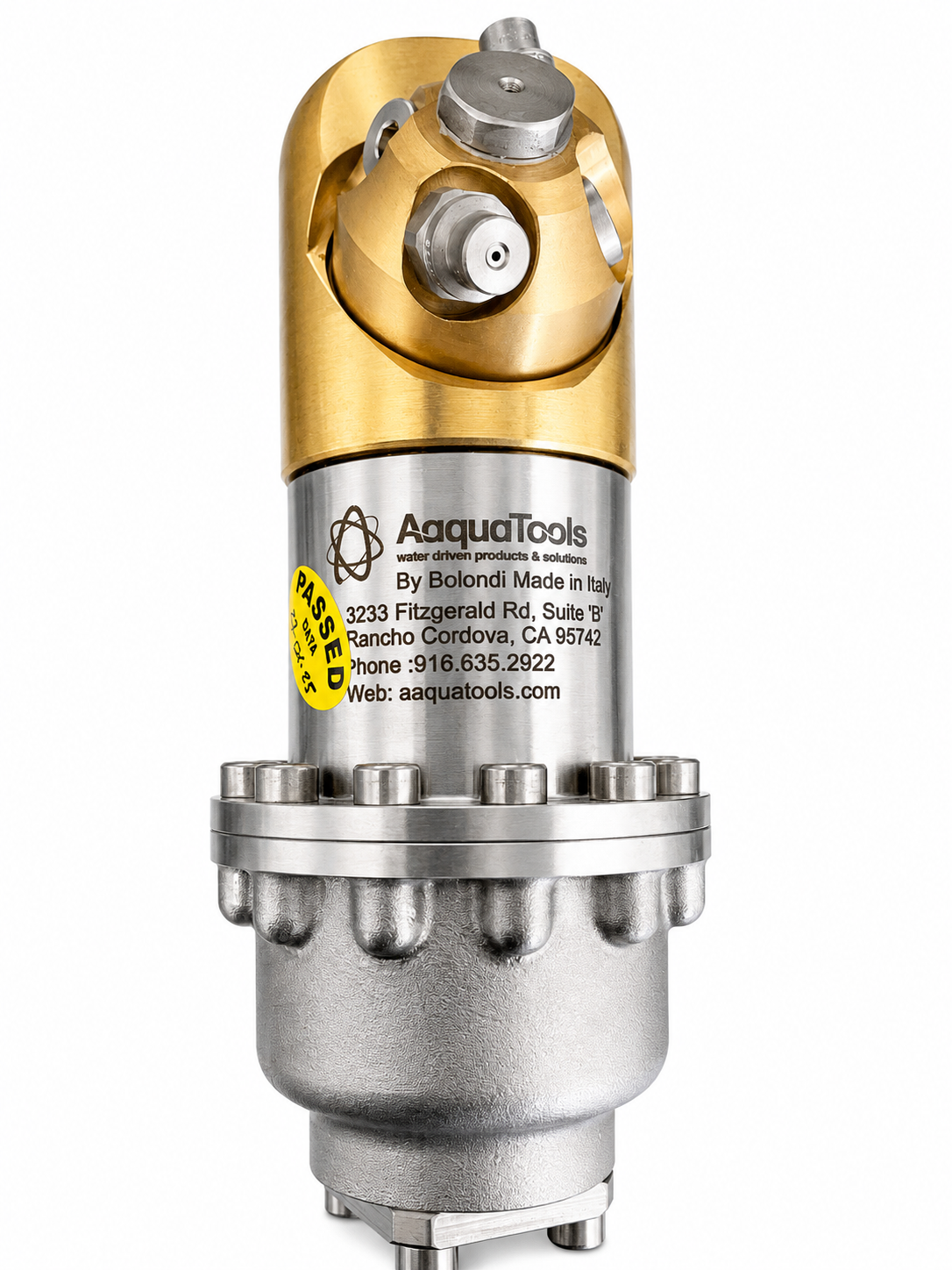 SW053A self-rotating sector cleaning head